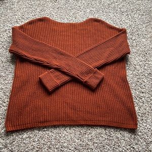 Burnt Orange A.N.A Sweater